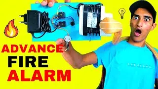 How To Make Advance Fire Alarm || How To Make Fire Alarm Project | In Telugu | Ss A To Z Experiments