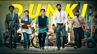 Dunki movie is masterpiece|| #dunki #srk || memory reboot ( slowed)