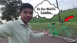 MERA LAMBORGHINI MODIFIE HO GYA || BAN GYA BICYCLE SE LAMBORGHINI || Super Boys Lambo Modified