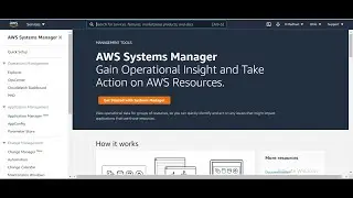 AWS - Session Manager - System manager & Run command