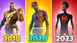 Fortnites History of Collabs (2018 - 2023)