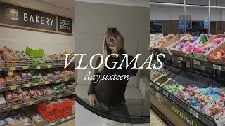 The Dreaded Food Shop & Guessing Presents! | Vlogmas day 16