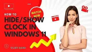 how to hide date and time in windows 10  |  with automation script | powershell