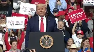 On February 10th, Trump tells supporters that The Virus 'will 'miraculously go away' by April.