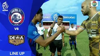 Arema FC vs Dewa United FC | Line Up & Kick Off BRI Liga 1 2024/25