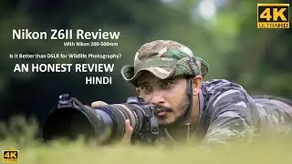 Nikon Z6ii Review in Hindi for Wildlife Photography. Nikon Z6ii with Nikon 200-500mm lens Review.