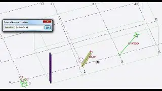 Creating Rotated Beam with given Length & Angle on XY & ZX plane in one shot: Tekla