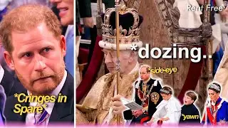 Prince Harry's Face at King Charles' Coronation says it all🥴💀