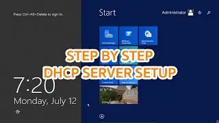 HOW TO SET UP DHCP ROLE IN WINDOWS SERVER | INSTALL DHCP SERVER