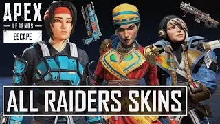 All Raiders Collection Event Skins & Secret Skins Apex Season 11