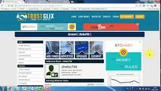 Trustclix (PTC) - обновление стратегии по заработку на автопродлении в буксе