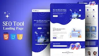 SEO Tool Website Design: HTML, CSS & JS (Free Source Code)