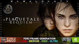 A Plague Tale Requiem [PC] - GTX 1660 SUPER + FSR3 Frame Generation