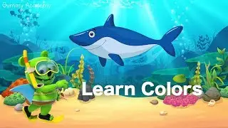 Learn Colors With Gummibär - Gummy Shark Week - Learn English Colors