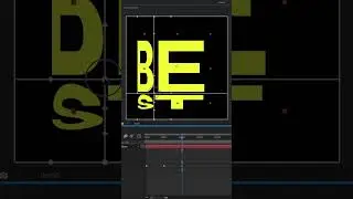 Create stretched text effect in After Effects!