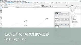 Split Ridge Line  |  LAND4 for ARCHICAD®