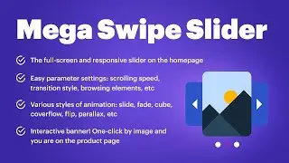 PrestaShop Mega Swipe Slider - Display bright banners on your website (v. 1.6 - 1.7*)