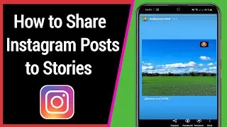 How to share Instagram post to story 2021