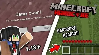 HOW TO PLAY HARDCORE MODE IN MINECRAFT BEDROCK EDITION | 1.18+