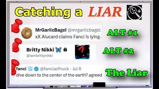 Catching A Liar: "FanciAzFhuck" Caught Using Alt Accounts to Harass Creators in the TCM Community