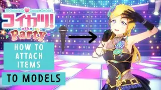 How to attach items to models [Koikatsu]
