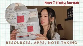 How I Study Korean (speak it after 6 months!) | Vianca Martinez
