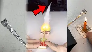 How to Make Homemade DIY Match Rockets!! 🚀 - 