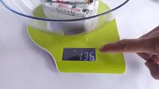 Кухонные весы с чашей Maestro MR 1800 зеленого цвета с салатовым оттенком, взвешивают до 5 кг