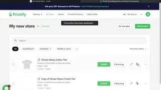 Create personalized product before sending the order to production