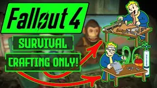 Can I Beat Fallout 4 Survival Difficulty With Only Crafting?! | Fallout 4 Survival Challenge!