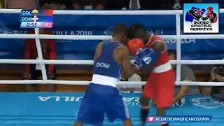 1) 49kg Yuberjen MARTINEZ RIVAS (COL) 5-0 a Mario LAVEGAR CEPEDA (DOM) - Final