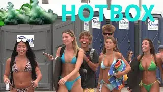 Extreme Wet Fart Prank \ Hotboxing A Porta Potty