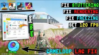 Gameloop Ultimate Lag Fix For All PCs 2024 | PUBG Emulator Lag Fix | Gameloop Rendering & Freezing