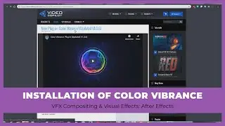 How to Install Color Vibrance Plug-in in After Effects- Complete VFX Compositing Course [37/143]