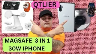 QTLIER  MAGSAFE 3 IN 1 30W FOR IPHONE AIRPODS APPLE WATCH