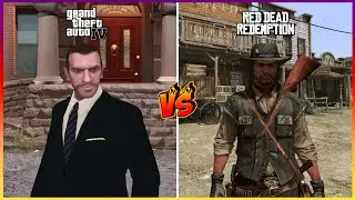 GTA 4 vs RDR | Ultimate PHYSICS Comparison