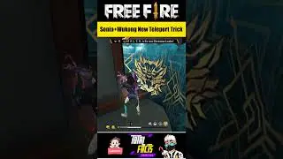 Sonia Character + Wukong Character New Telepoprt Trick 🫡 Free Fire