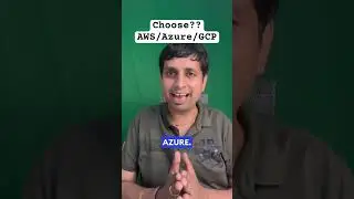 Choose Azure Or AWS Or GCP #datascience #ai #clouds #data  #education