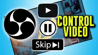 How To Control Your Media Sources In OBS with no plugins!
