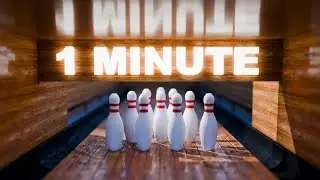 Create a Bowling Simulation in Blender in 1 Minute!