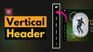 Create an Elementor Vertical Header | Elementor Sticky Vertical Sidebar Menu/Navigation