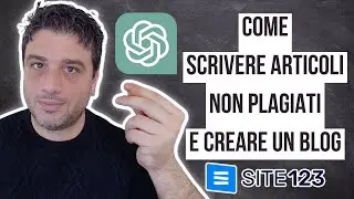 Come Scrivere ARTICOLI non PLAGIATI e Creare un BLOG! Con AI!