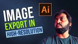 Image Export in High Resolution Illustrator Video Tutorial