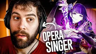 Opera Singer Reacts: Raiden Shogun Character Demo Music -Termination of Desires (Genshin Impact OST)