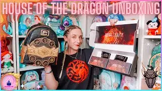 HBO House of the Dragon Targaryen Loungefly Mini Backpack Unboxing Vlog Gifted DIFF Sunglasses 🔥