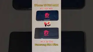 iPhone 16 PRO MAX😈 vs SAMSUNG S24 ULTRA - FREEFIRE TEST 