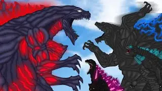 SHIN GODZILLA EARTH!! Godzilla VS Shin Godzilla VS Godzilla Earth VS Shin Earth : PiKKY GODZILLA