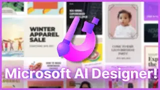 Microsoft Created an AI powered Graphic Designer!