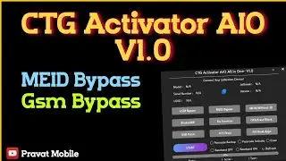 CTG Activator AIO V1.0 Crack 2023 | MEID Bypass | MDM Bypass