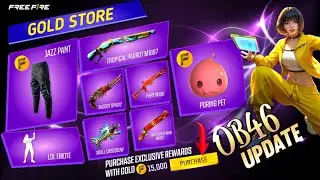 Gold Store in OB46 Update 😮💥| Free Fire New Event | Ff New Event| New Event Ff